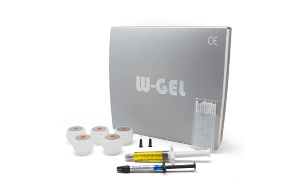 4.치과 전문가 미백에 사용하는 치아미백 젤 구성품 제품 사진