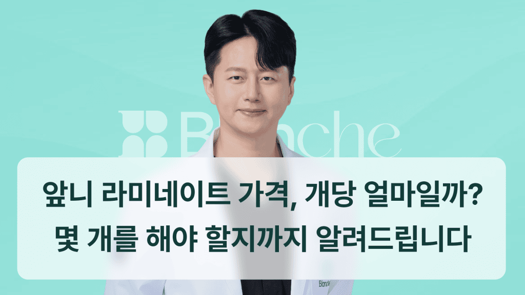앞니 라미네이트 가격