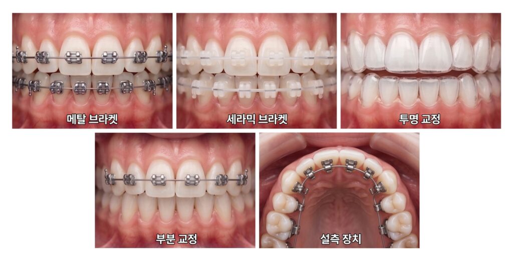 교정 장치 종류