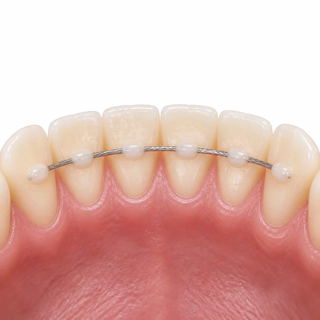 고정식 리테이너 설명용 AI 생성 이미지